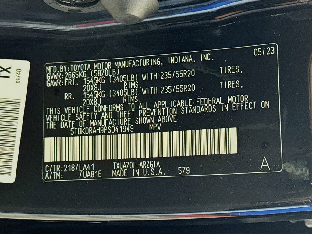 Used 2023 Toyota Highlander Platinum image 33