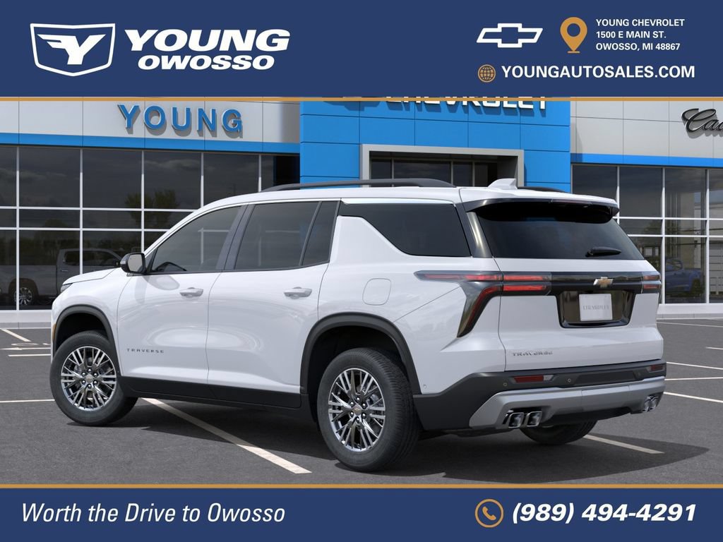New 2026 Chevrolet Traverse LT w/ LPO, Floor Liner Package FWD video 3
