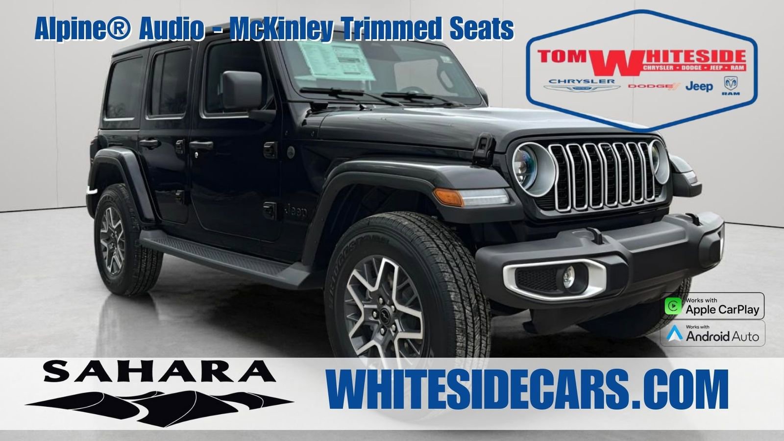 New 2026 Jeep Wrangler Unlimited Sahara AWD/4WD image 1