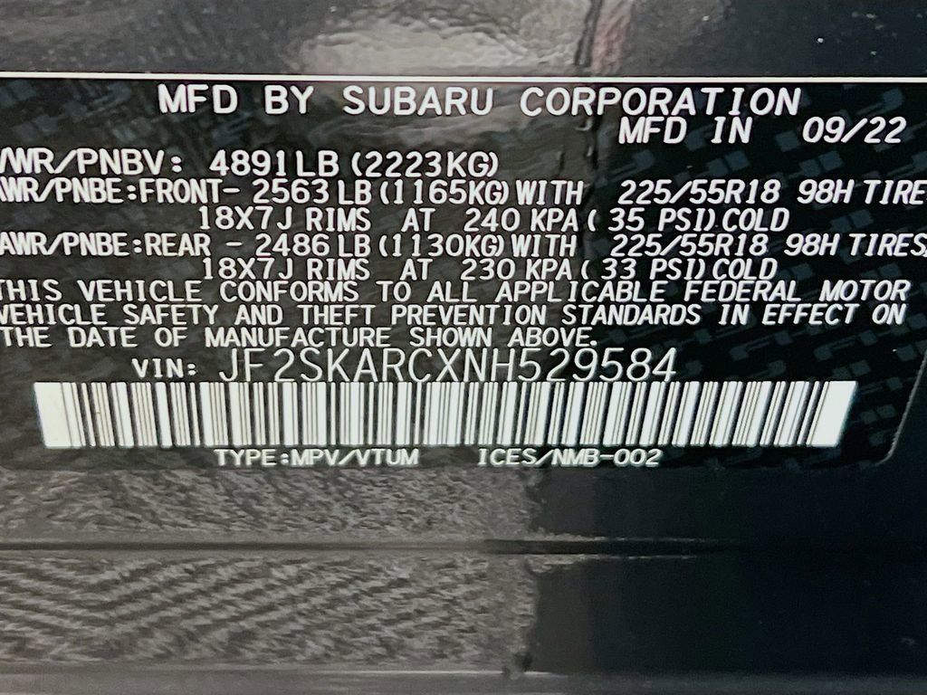 Used 2022 Subaru Forester Touring w/ Popular Package #2 image 29