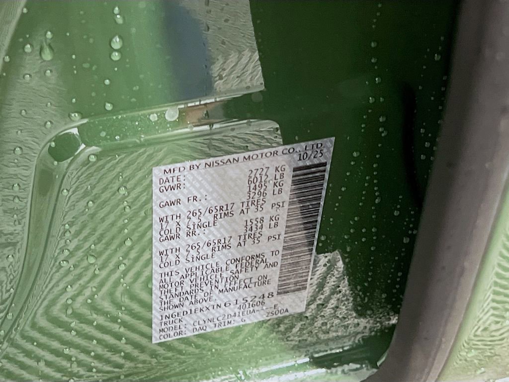 New 2026 Nissan Frontier SV w/ SV Convenience Package image 26