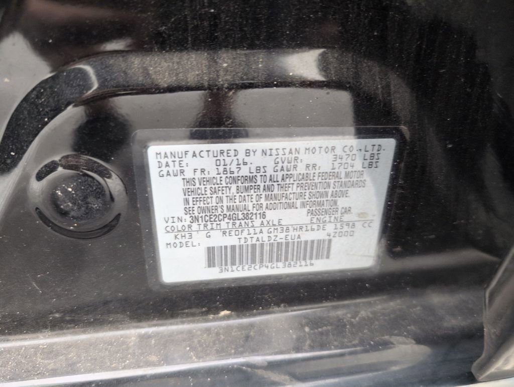 Used 2016 Nissan Versa Note SV FWD image 44