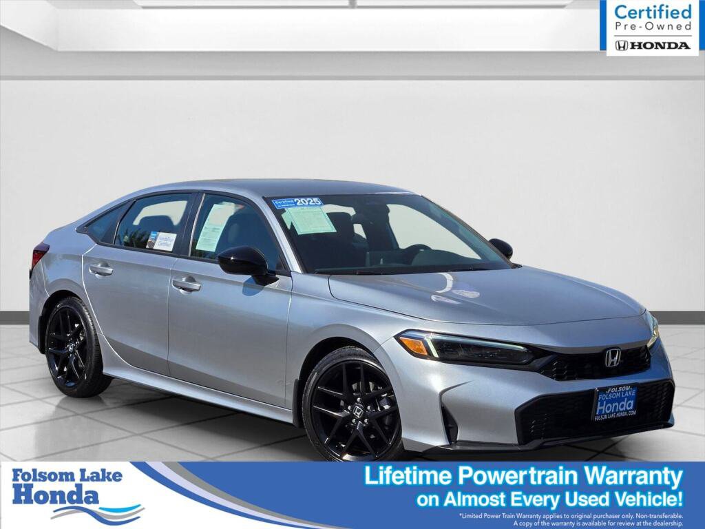 Certified 2025 Honda Civic Sport