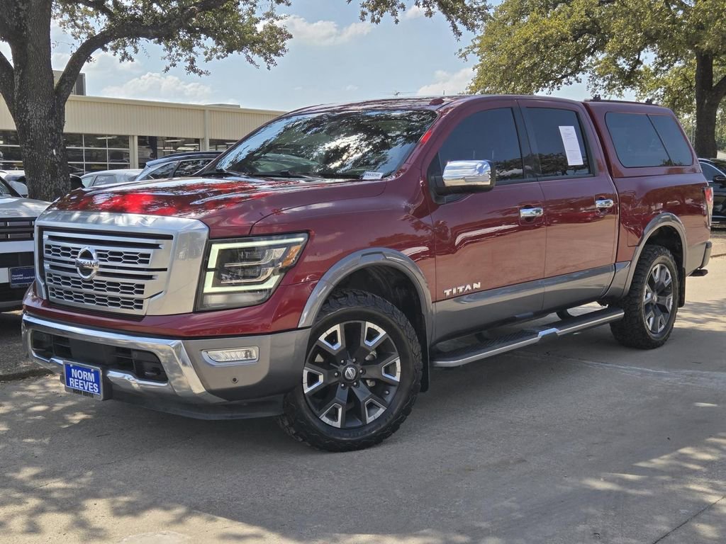 Used 2021 Nissan Titan Platinum Reserve w/ Moonroof Package