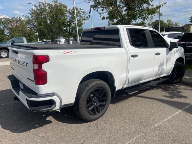 Used 2022 Chevrolet Silverado 1500 Custom w/ LPO, Dark Essentials Package AWD/4WD image 3