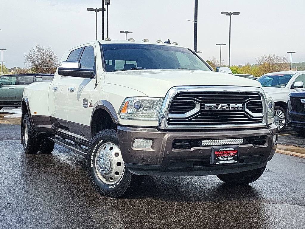 Used 2018 RAM 3500 Laramie Longhorn AWD/4WD image 2