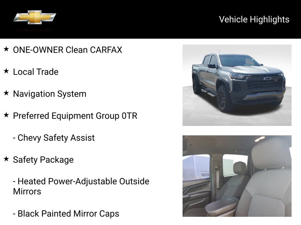 Used 2023 Chevrolet Colorado Trail Boss w/ Advanced Trailering Package AWD/4WD image 19