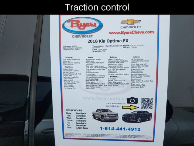 Used 2018 Kia Optima EX image 13