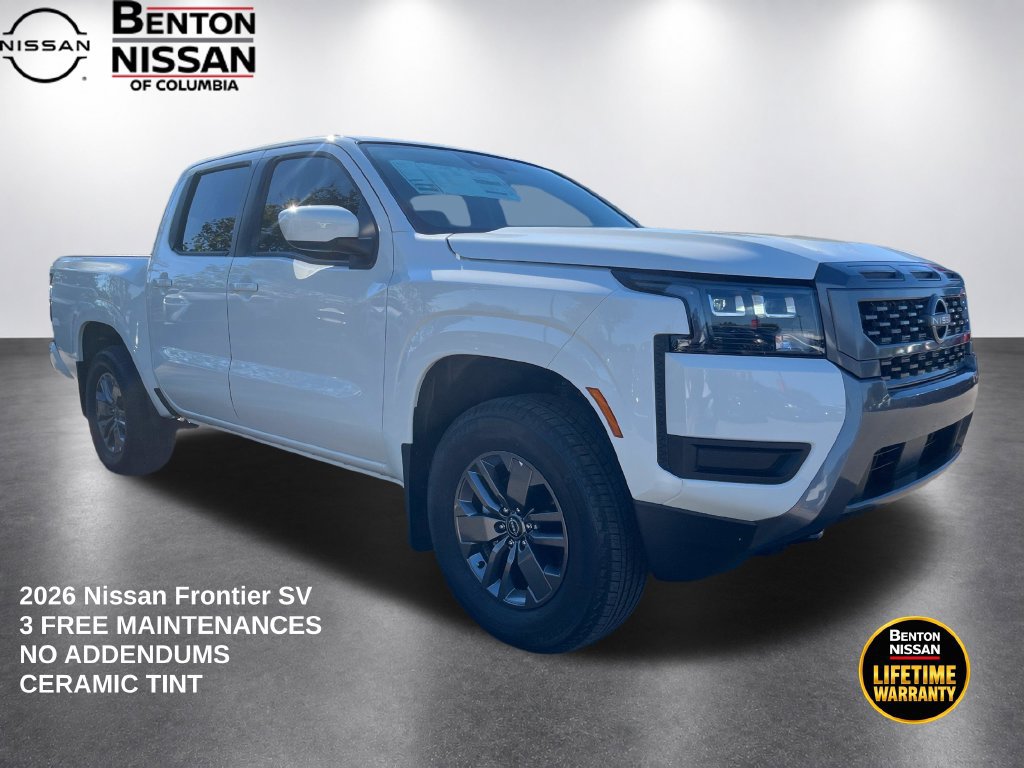 New 2026 Nissan Frontier SV w/ All-Weather Content Package