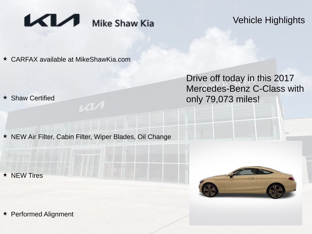 Used 2017 Mercedes-Benz C 300 Coupe image 8