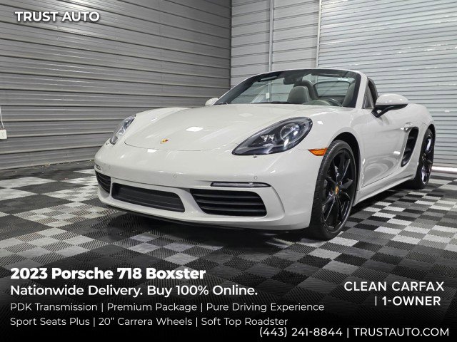 Used 2023 Porsche 718 Boxster