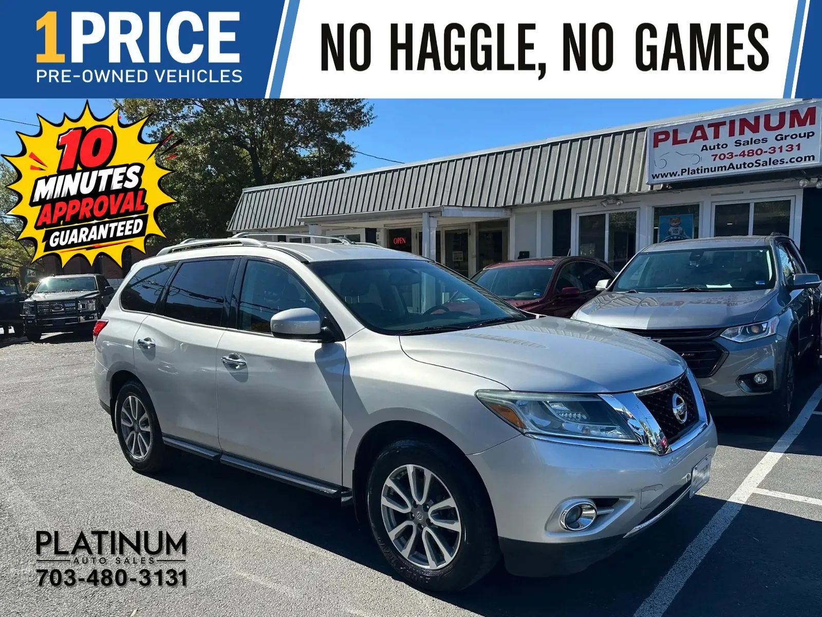 Used 2015 Nissan Pathfinder SV w/ Cargo Package
