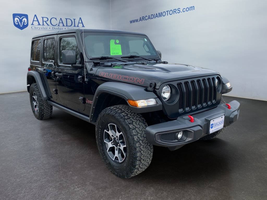 Used 2021 Jeep Wrangler Unlimited Rubicon w/ Cold Weather Group AWD/4WD image 7