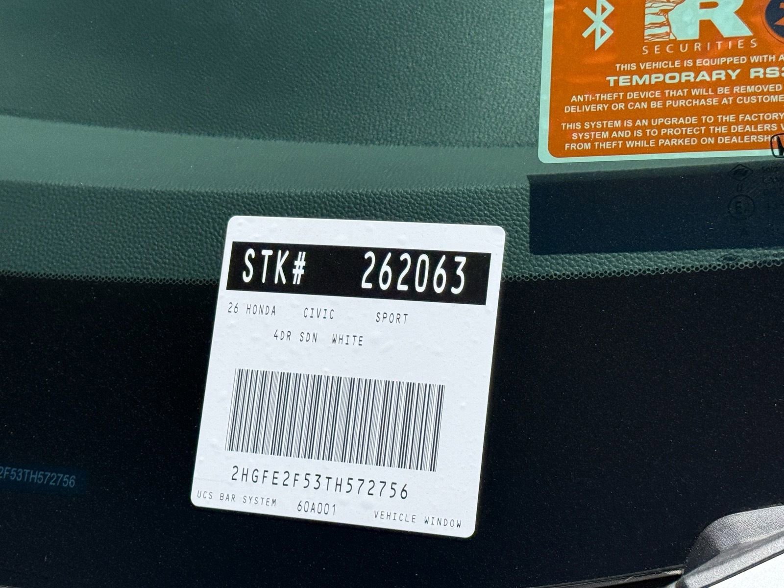 New 2026 Honda Civic Sport image 24