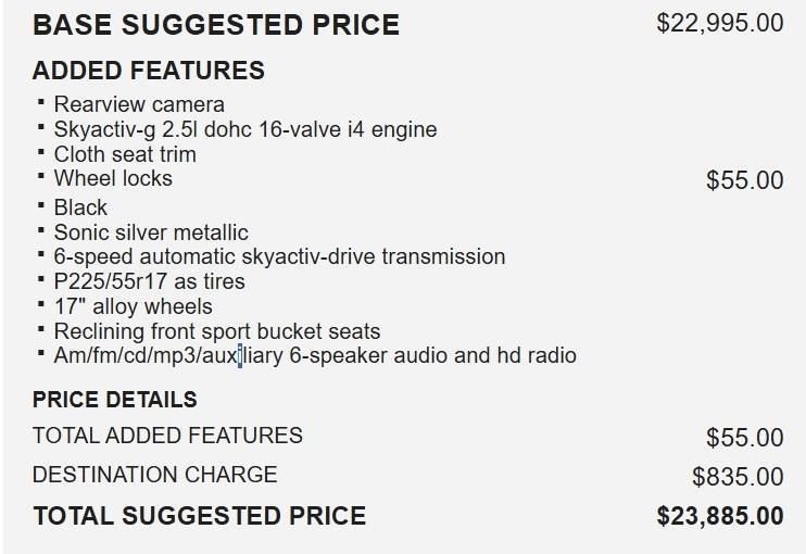 Used 2016 MAZDA MAZDA6 Sport image 18