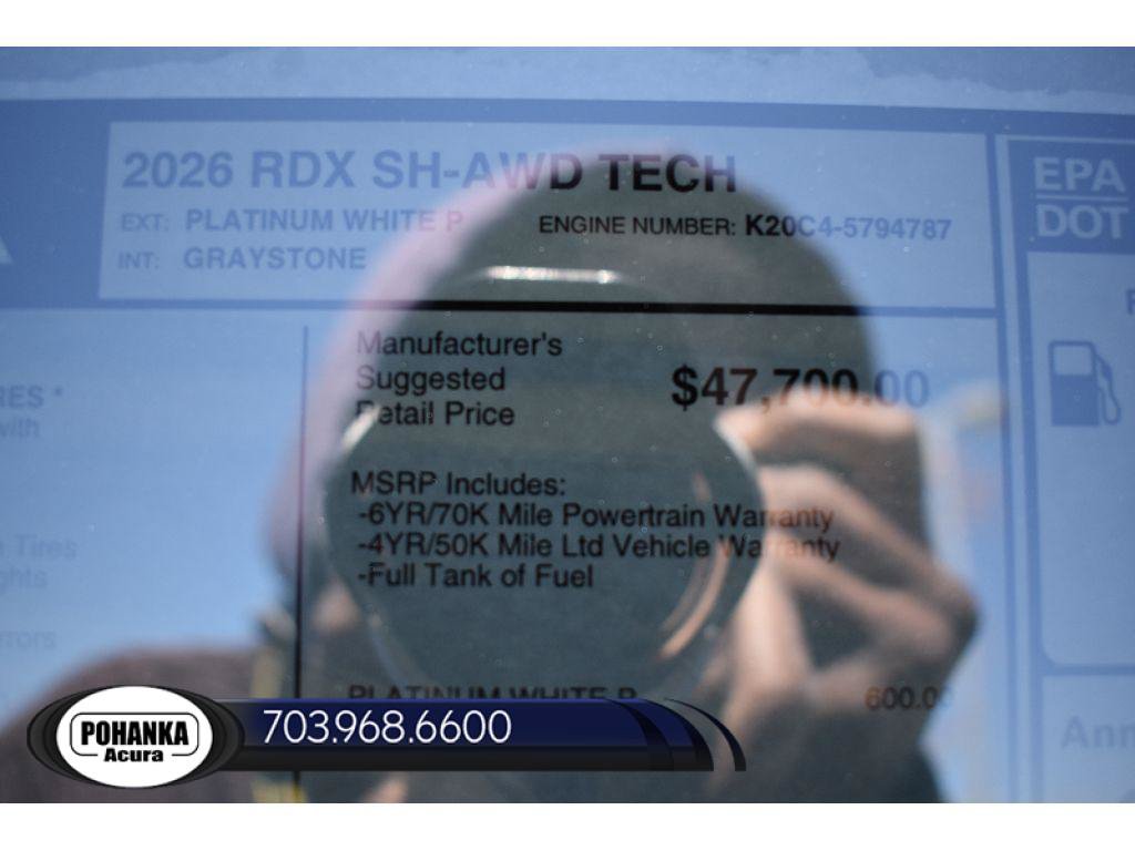 New 2026 Acura RDX SH-AWD w/ Technology Package image 41
