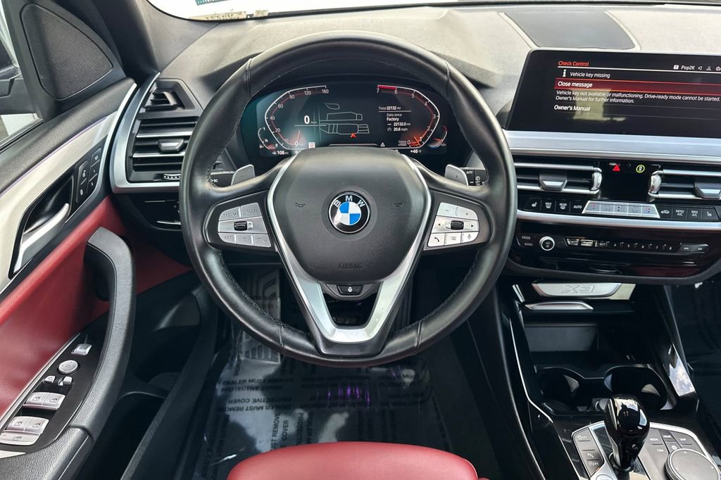 Used 2022 BMW X3 xDrive30i w/ Convenience Package w/ZPA image 15