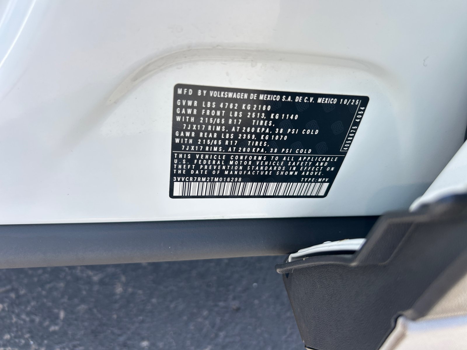 Certified 2026 Volkswagen Tiguan S FWD image 24
