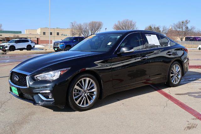 Used 2023 INFINITI Q50 Luxe w/ Cargo Package image 3