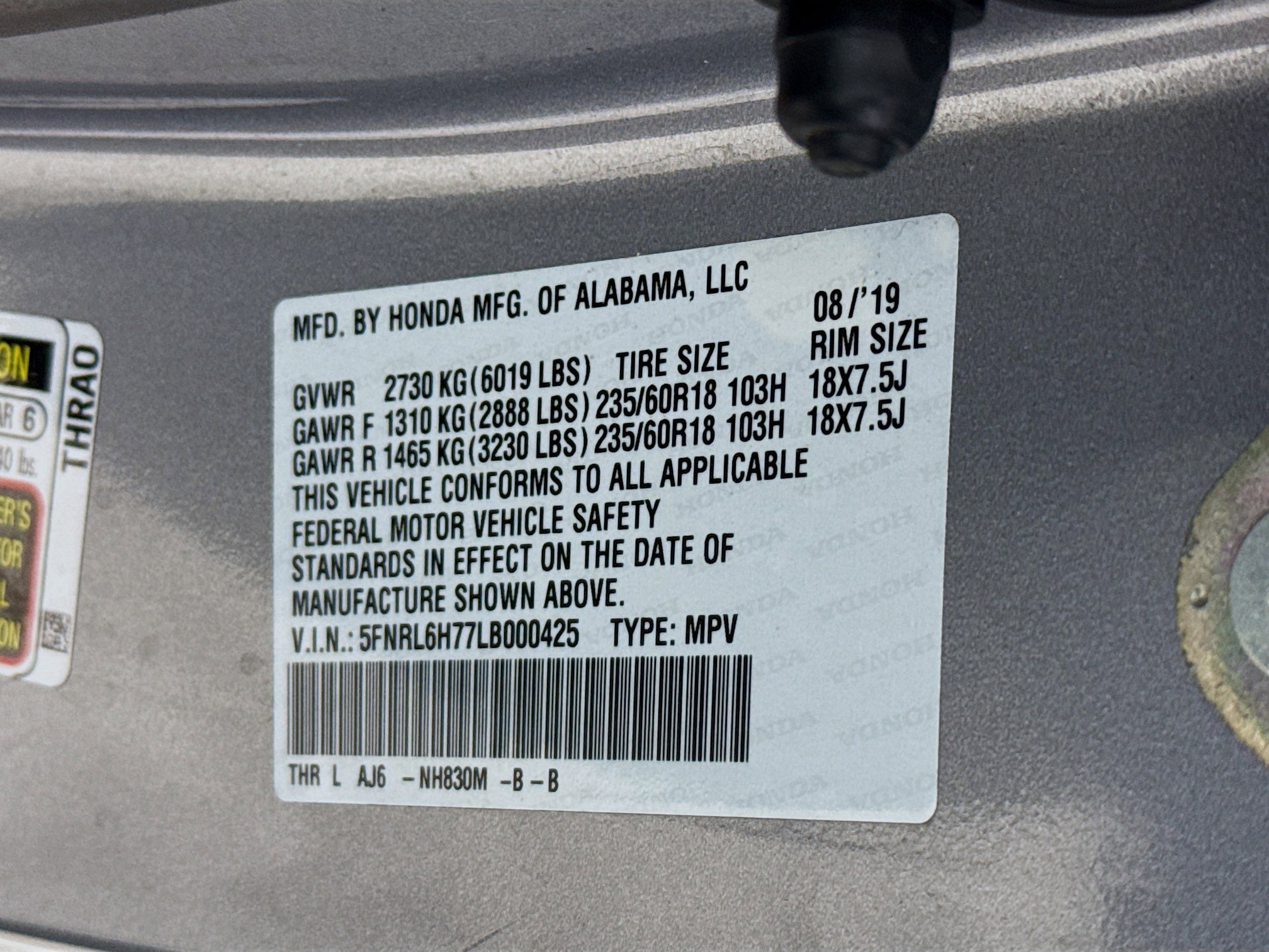 Used 2020 Honda Odyssey EX-L image 42