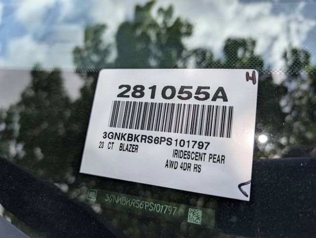 Used 2023 Chevrolet Blazer RS w/ Enhanced Convenience Package image 38