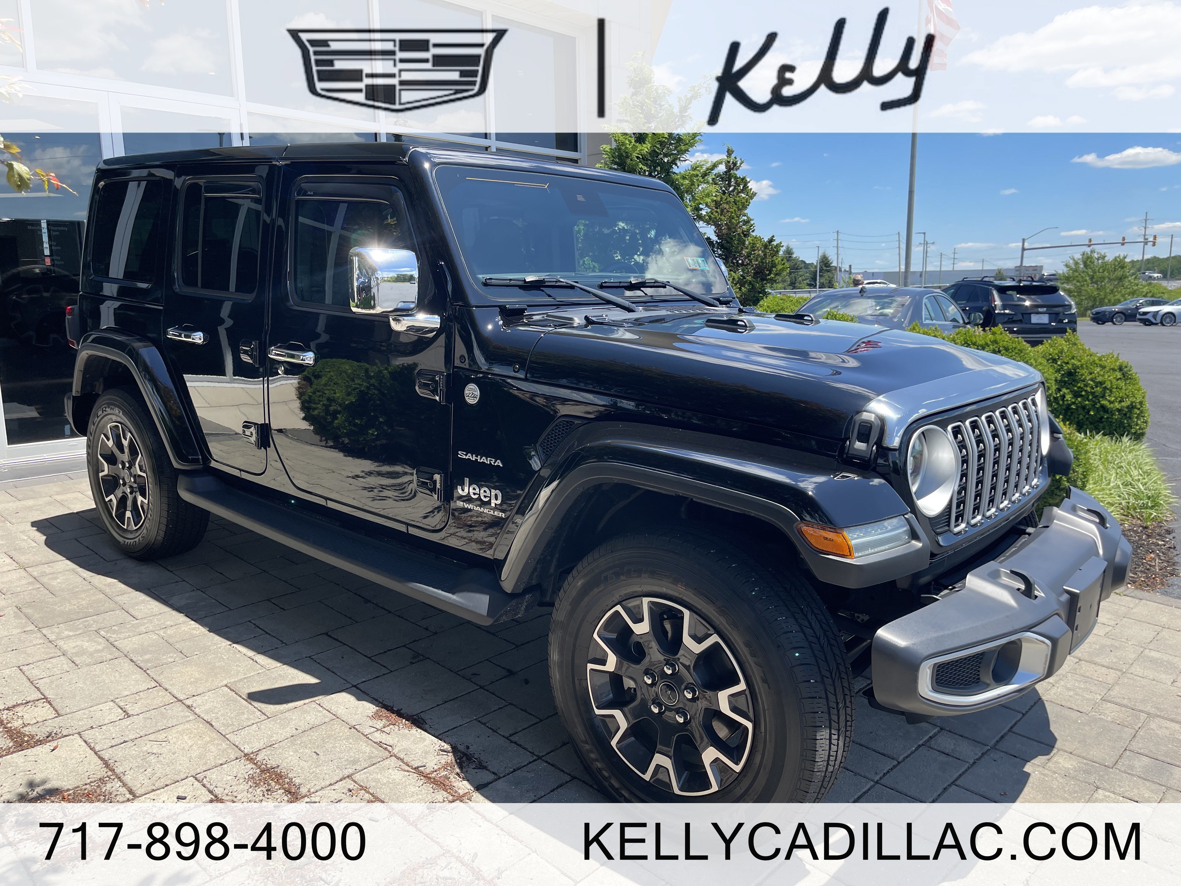 Used 2024 Jeep Wrangler Unlimited Sahara AWD/4WD image 1