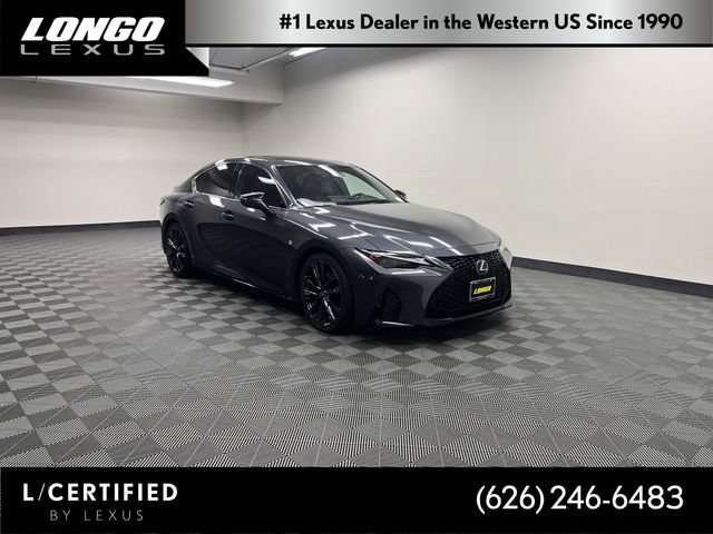 Certified 2023 Lexus IS 350 F Sport w/ Navigation Package RWD image 1
