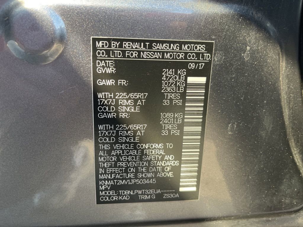 Used 2018 Nissan Rogue S image 80