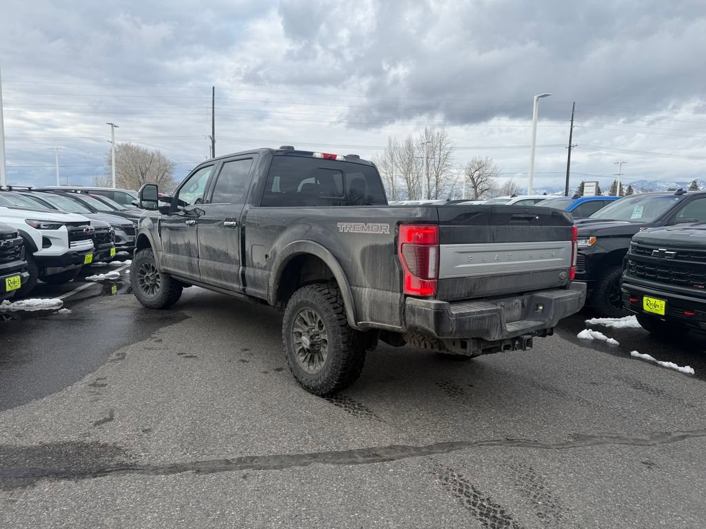 Used 2022 Ford F350 Platinum w/ Tremor Off-Road Package image 2