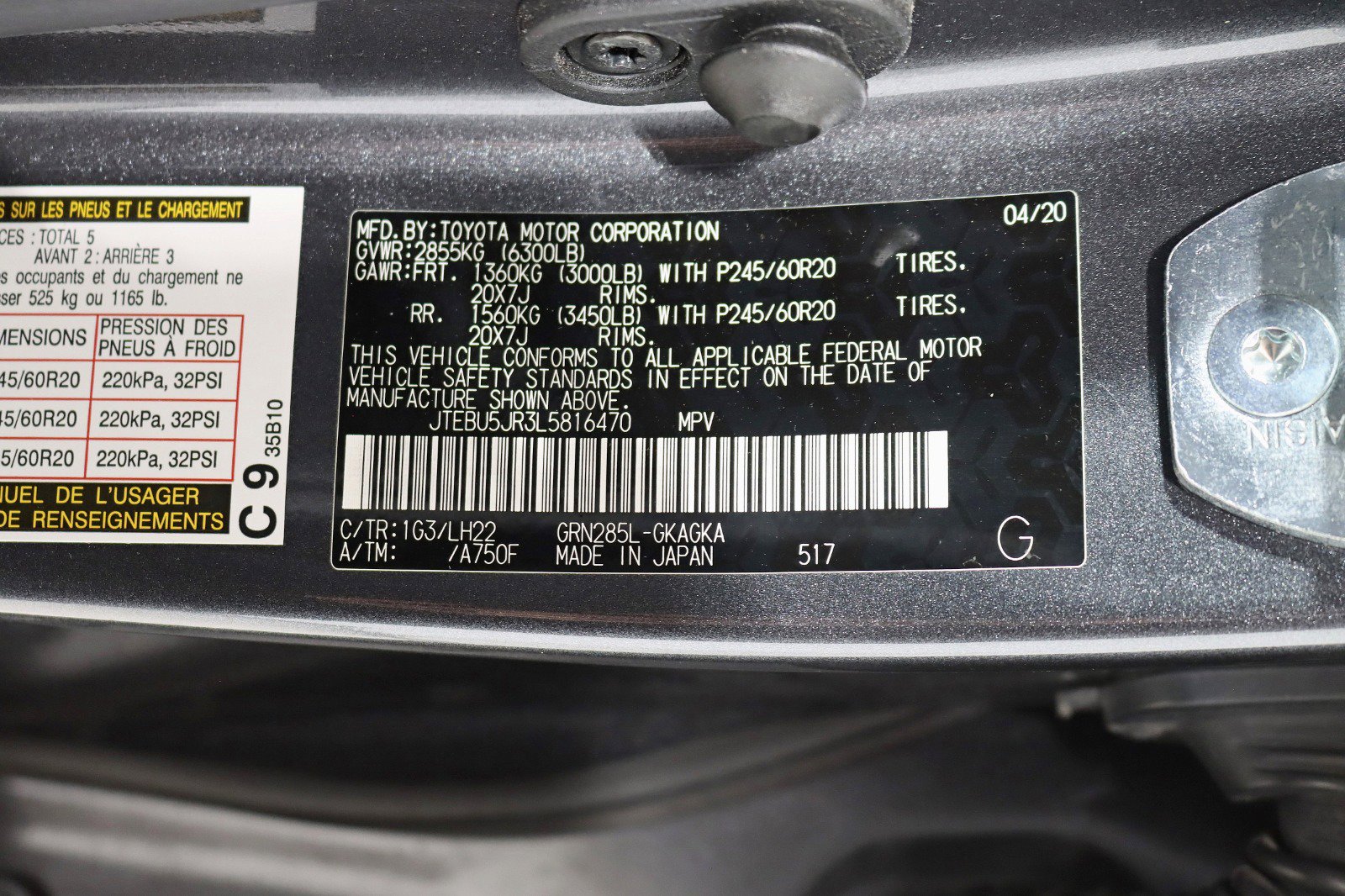 Used 2020 Toyota 4Runner Nightshade AWD/4WD image 39