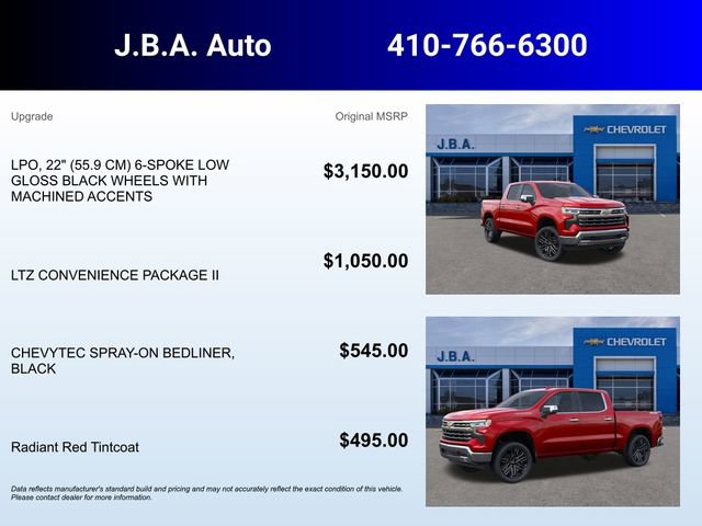 New 2026 Chevrolet Silverado 1500 LTZ w/ LTZ Convenience Package II image 5