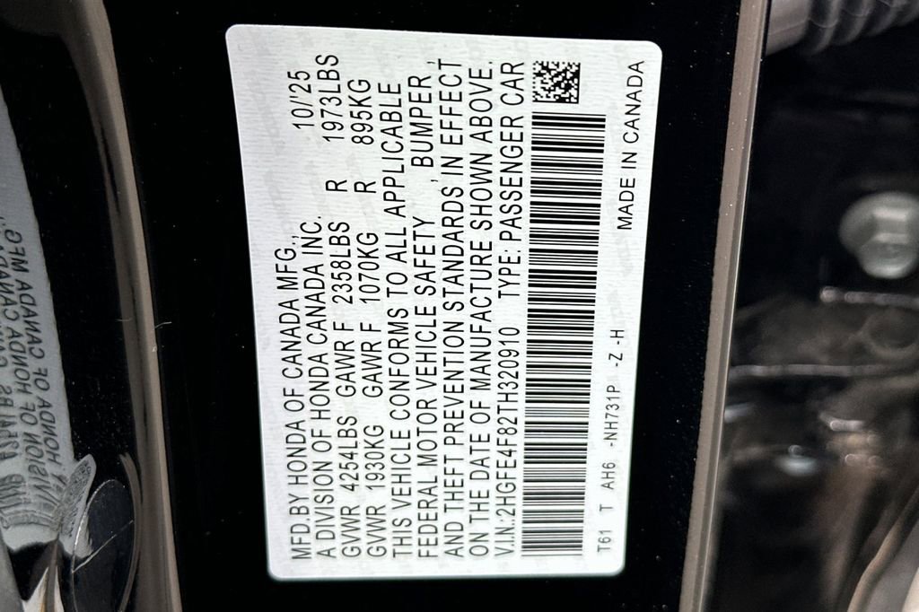 Certified 2026 Honda Civic Sport Touring image 32