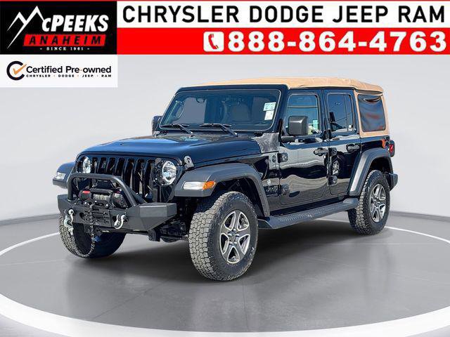 Certified 2020 Jeep Wrangler Unlimited Sport video 1