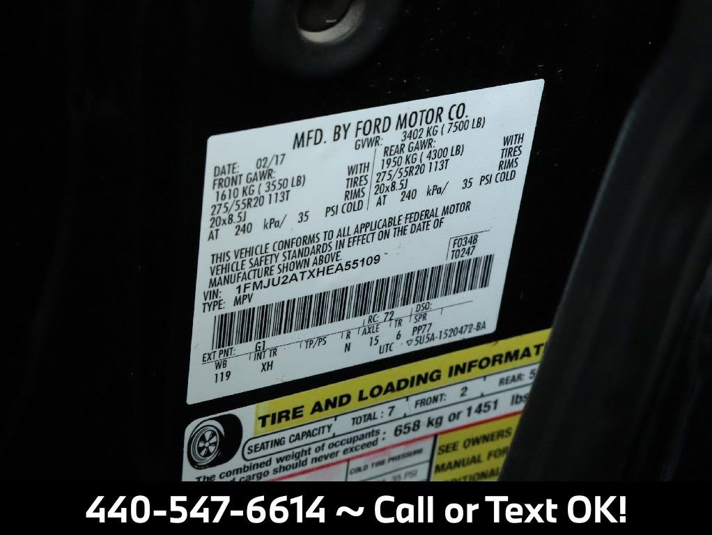 Used 2017 Ford Expedition Limited image 24