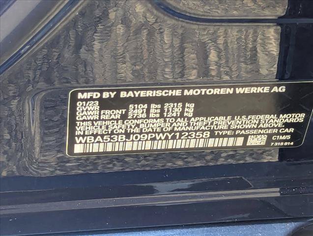 Used 2023 BMW 540i w/ M Sport Package RWD image 26