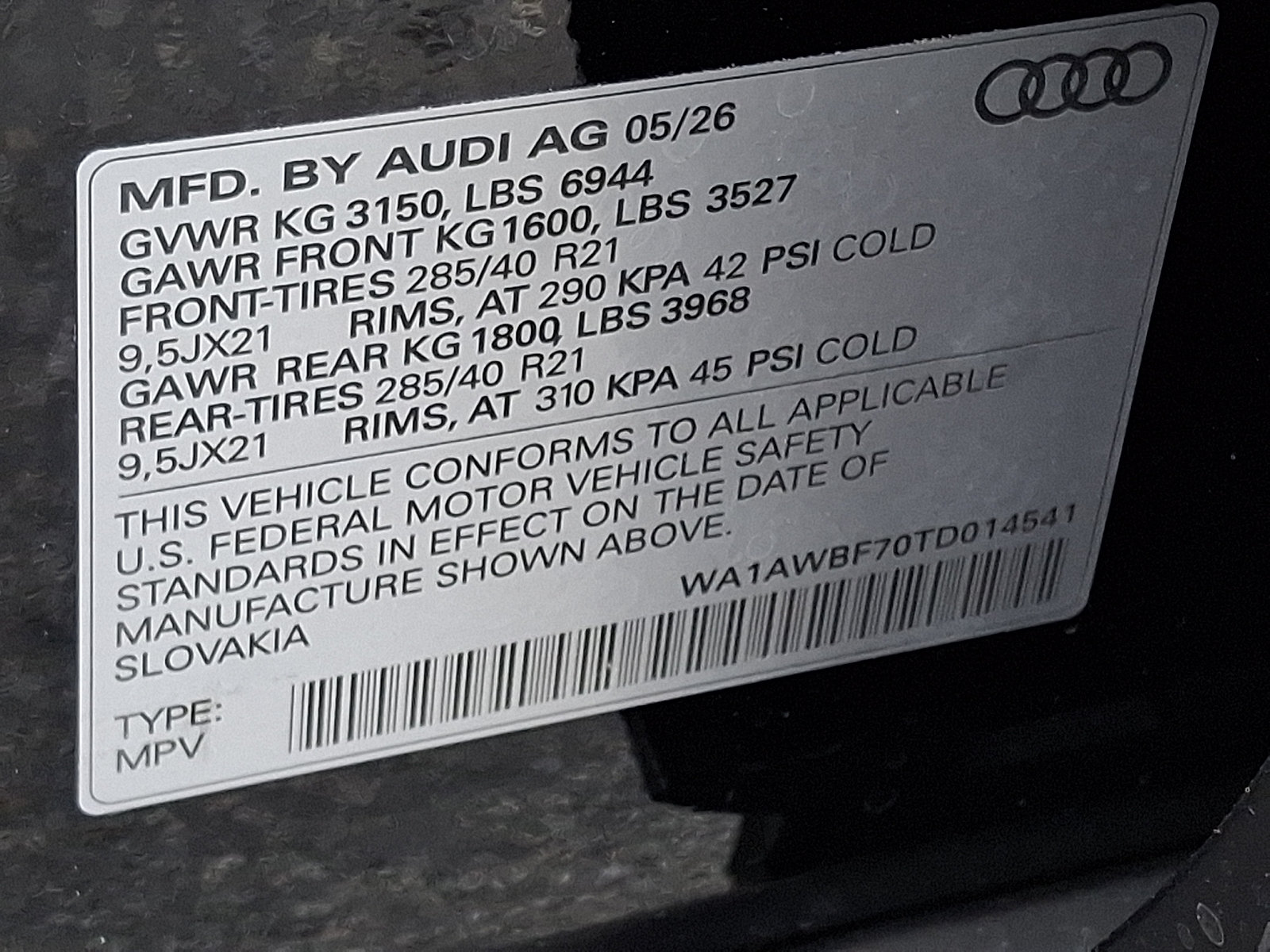 New 2026 Audi SQ7 Premium Plus AWD/4WD image 17