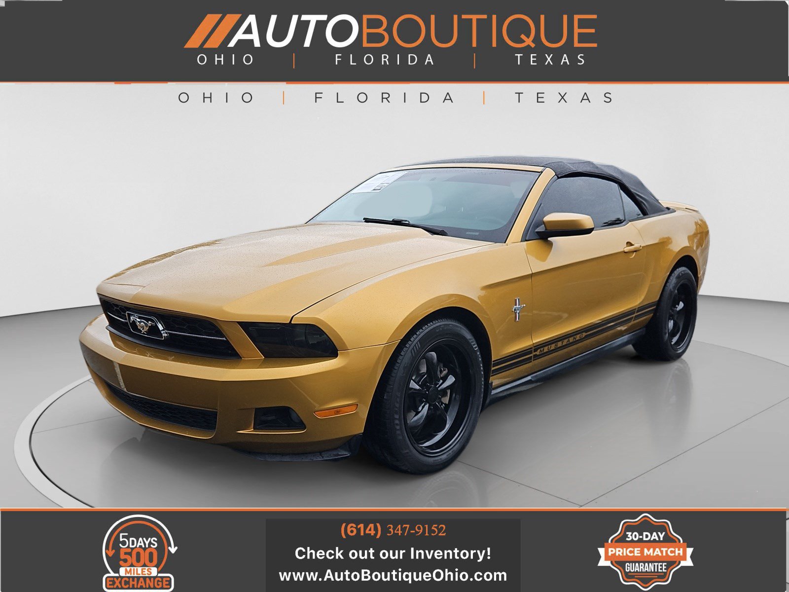 Used 2010 Ford Mustang Convertible