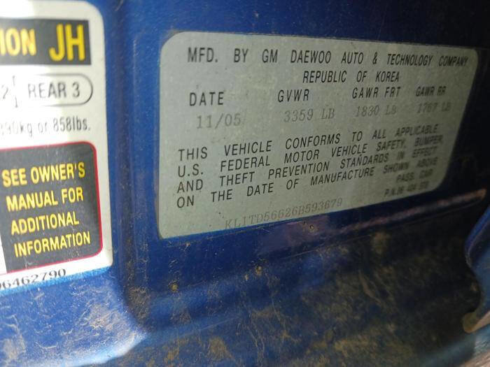 Used 2006 Chevrolet Aveo LS FWD image 39