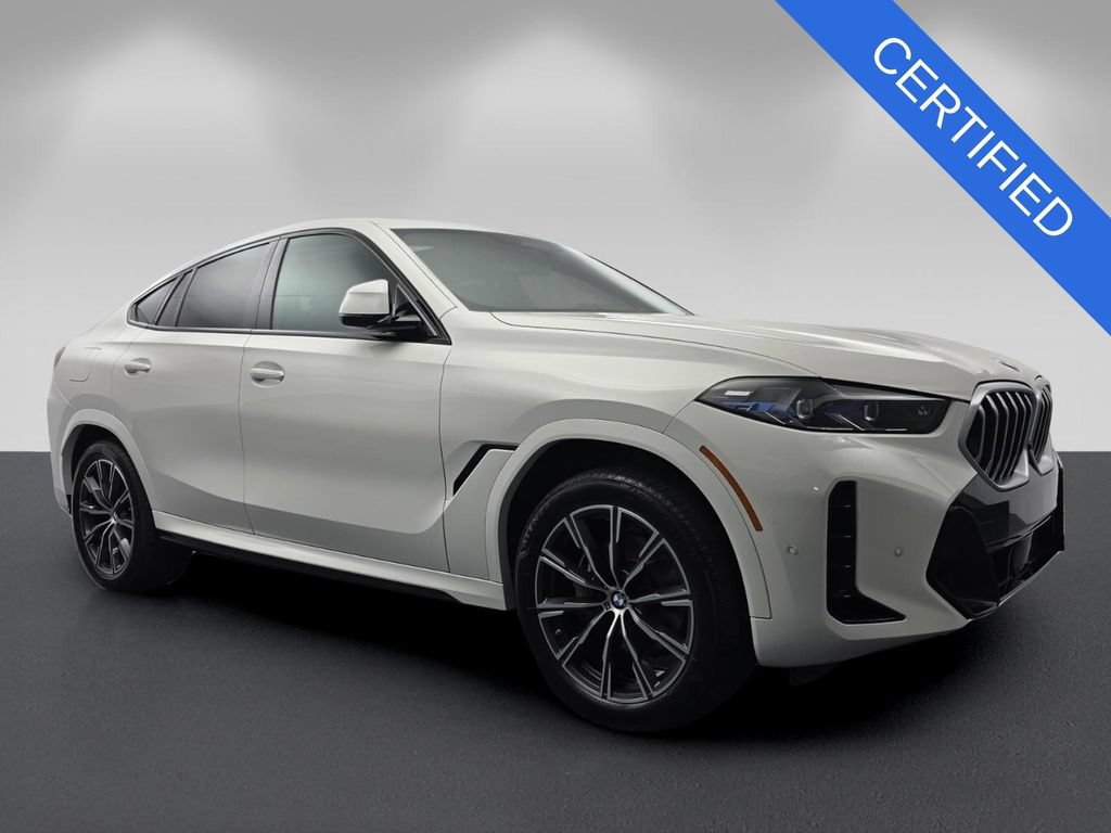 Certified 2025 BMW X6 xDrive40i AWD/4WD image 1