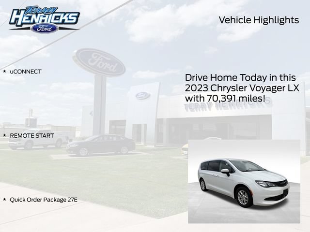 Used 2023 Chrysler Voyager LX FWD image 4