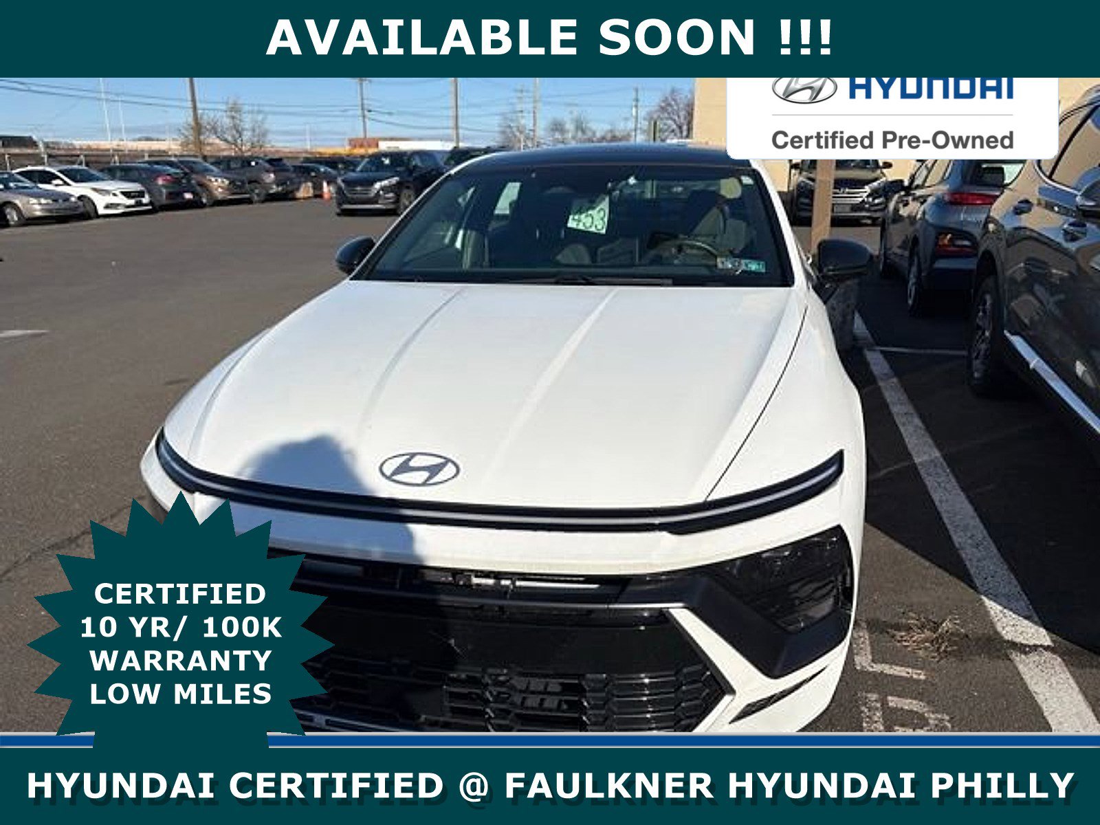 Certified 2024 Hyundai Sonata N Line