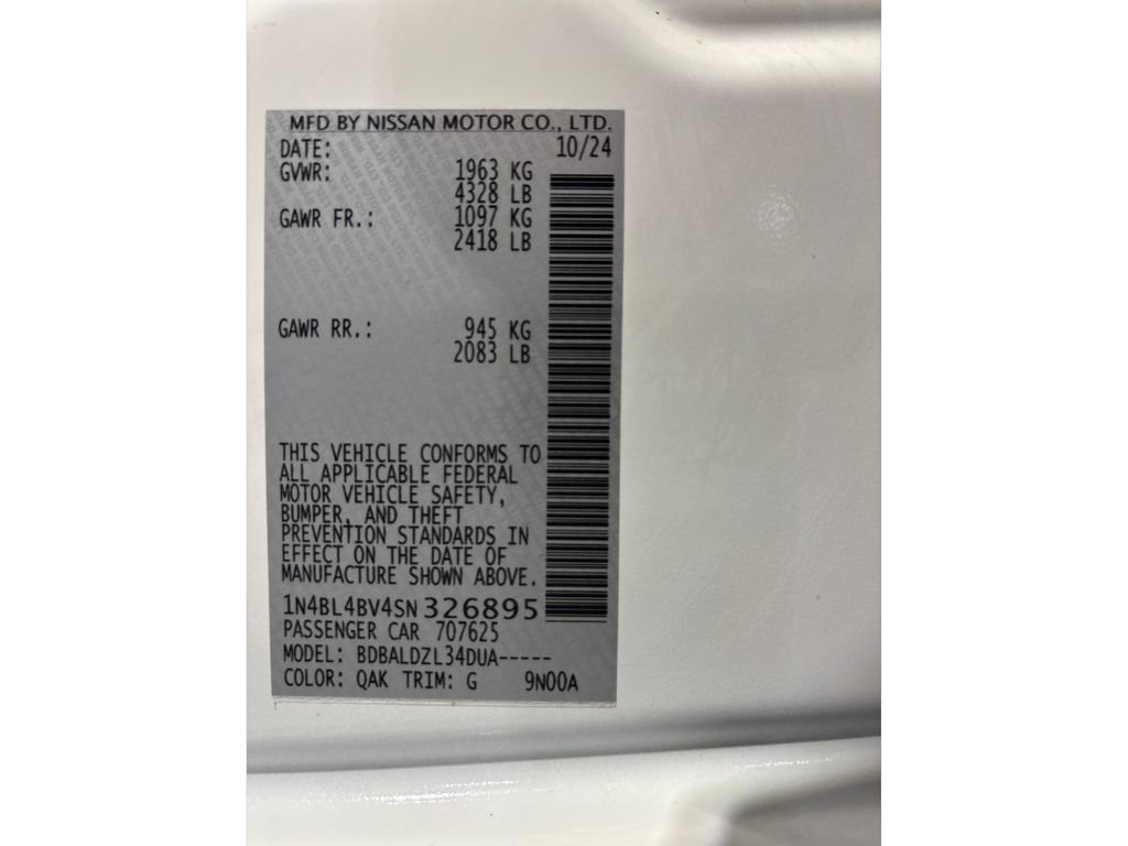 Certified 2025 Nissan Altima 2.5 S image 16