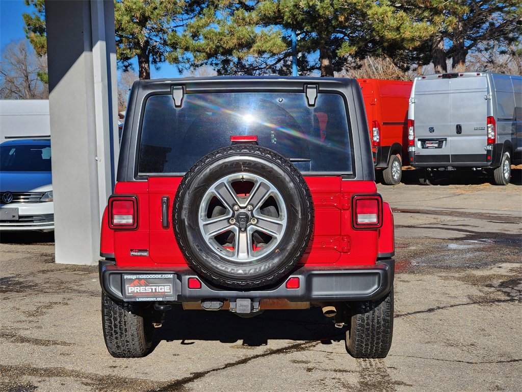 Used 2022 Jeep Wrangler Unlimited Sahara w/ Cold Weather Group image 10