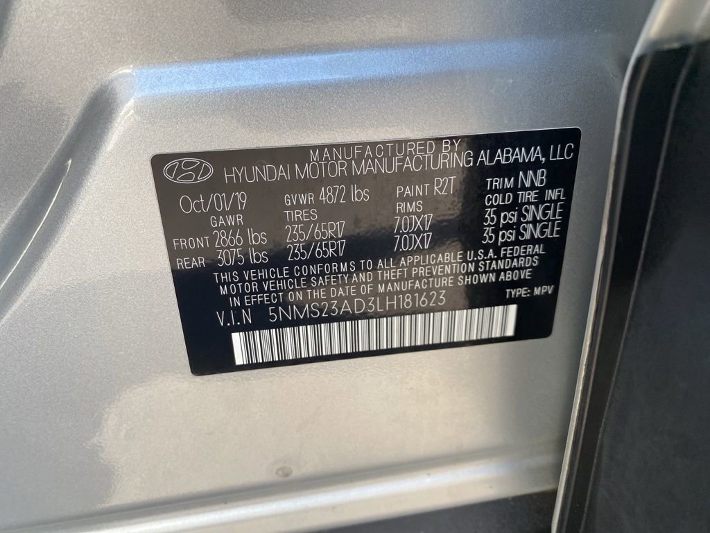 Used 2020 Hyundai Santa Fe SE image 24