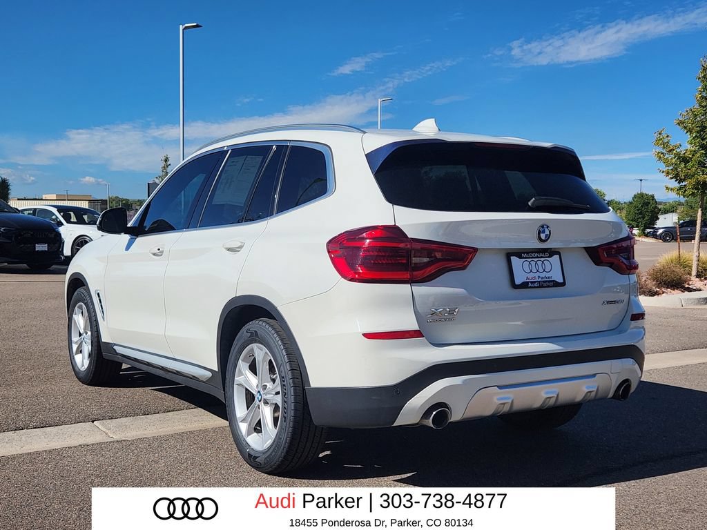 Used 2020 BMW X3 xDrive30i w/ Convenience Package AWD/4WD image 3