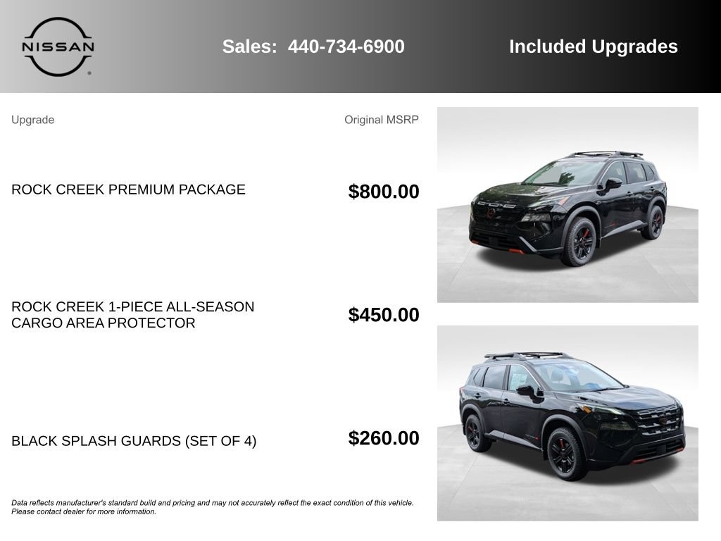 New 2026 Nissan Rogue SV w/ Rock Creek Premium Package AWD/4WD image 7