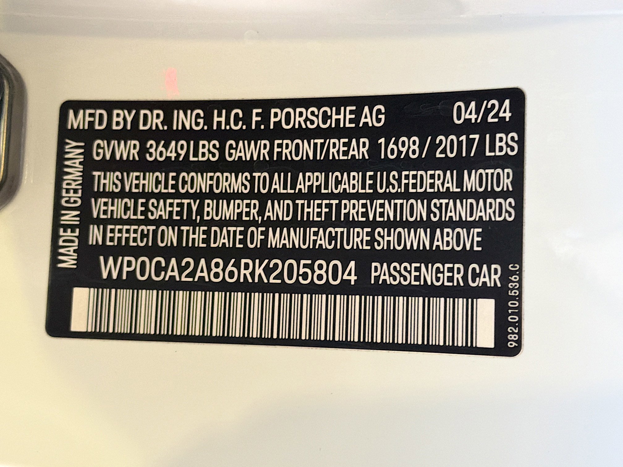 Certified 2024 Porsche 718 Boxster image 39