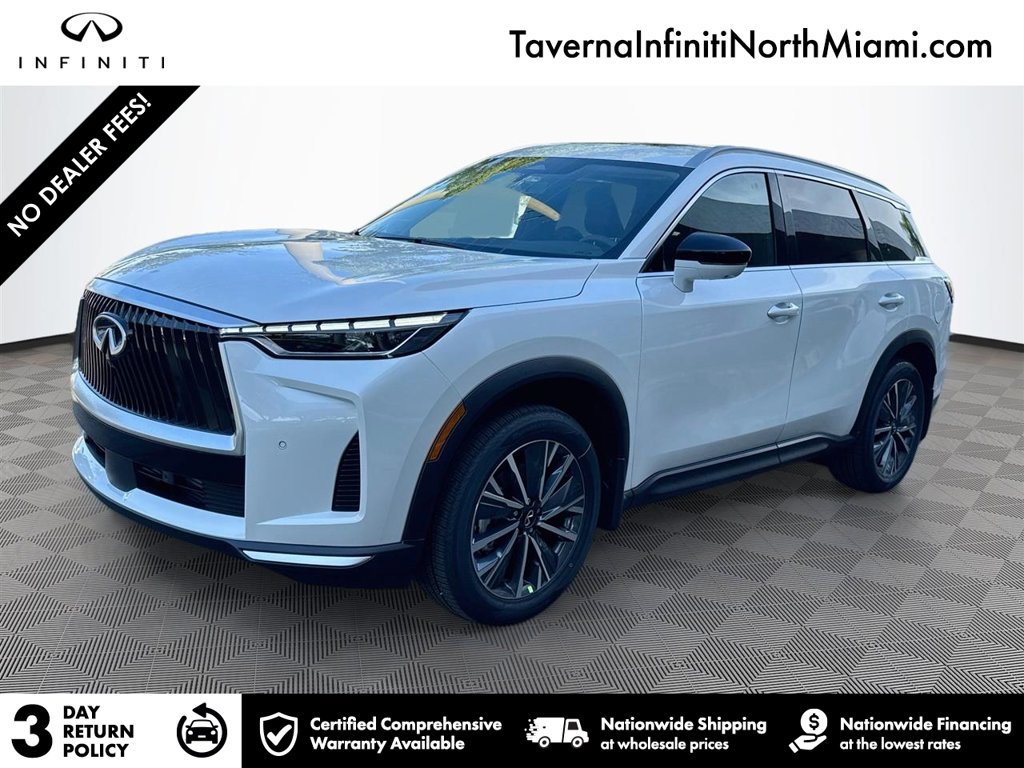 New 2027 INFINITI QX60 Luxe w/ Cargo Package