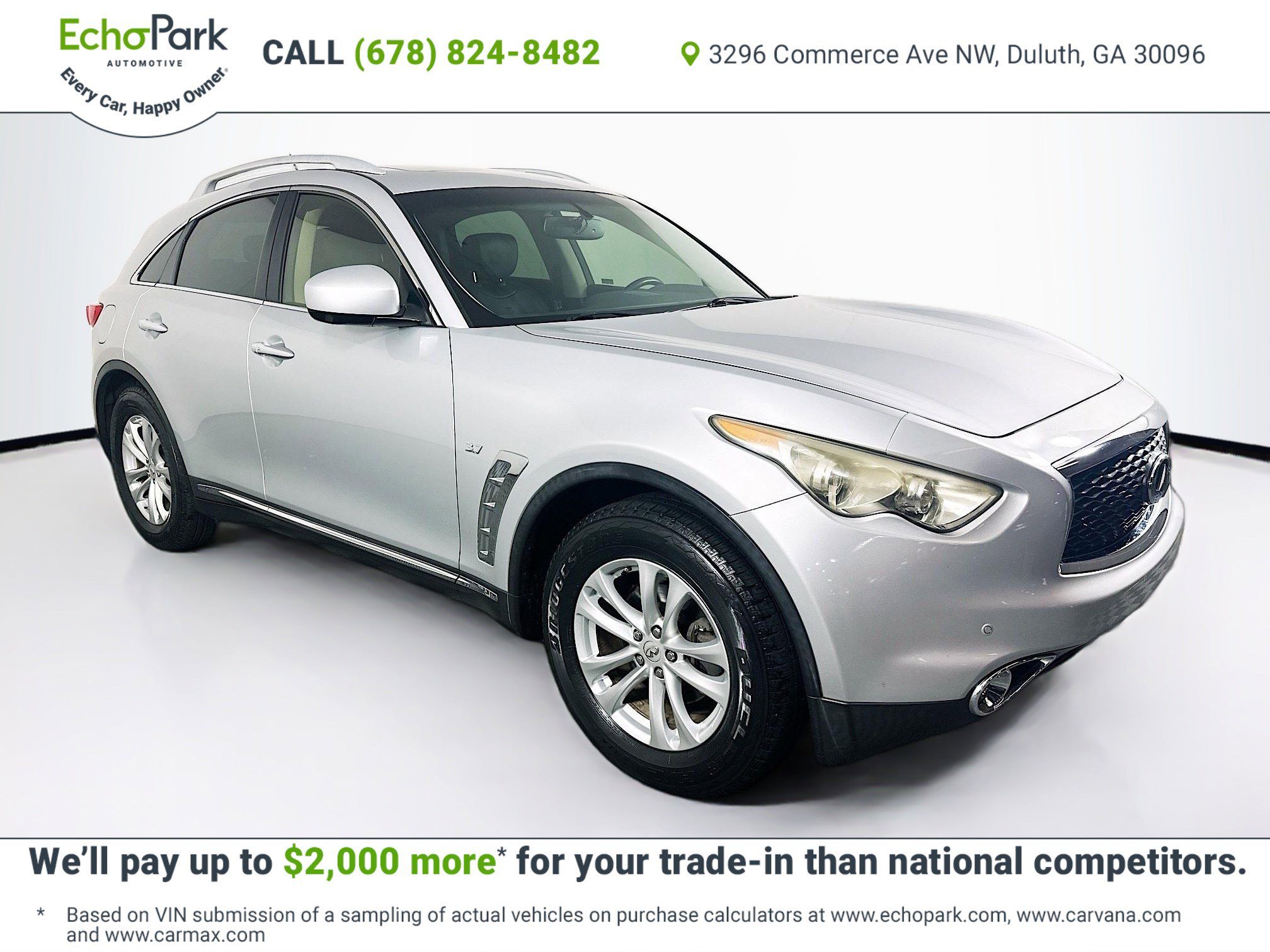 Used 2017 INFINITI QX70 2WD w/ Premium Package