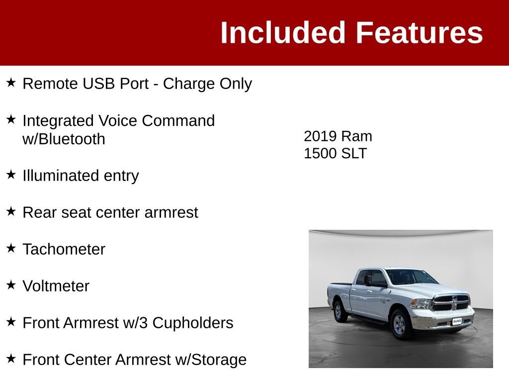 Used 2019 RAM 1500 Classic SLT AWD/4WD image 4